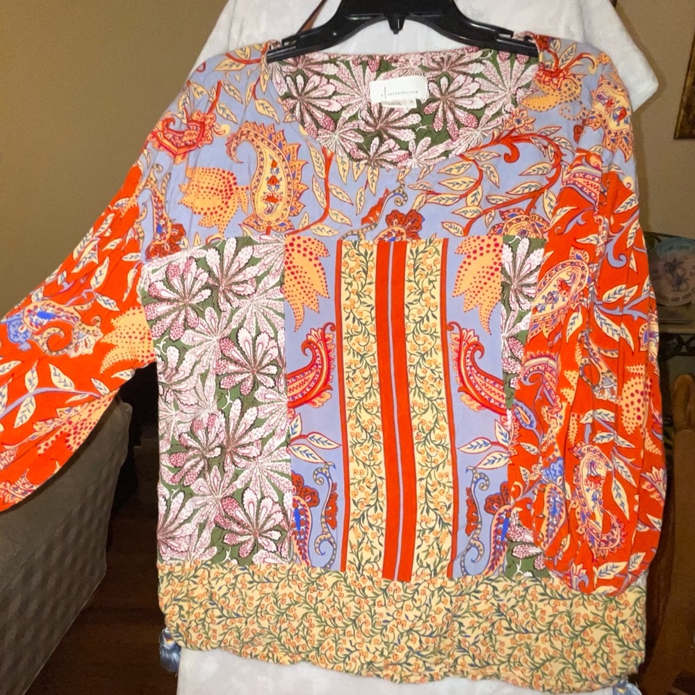 Anthropology 3/4 length bell sleeve…EUC, never worn.
